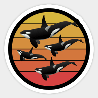 Farts And Orcas Set Them Free Sticker